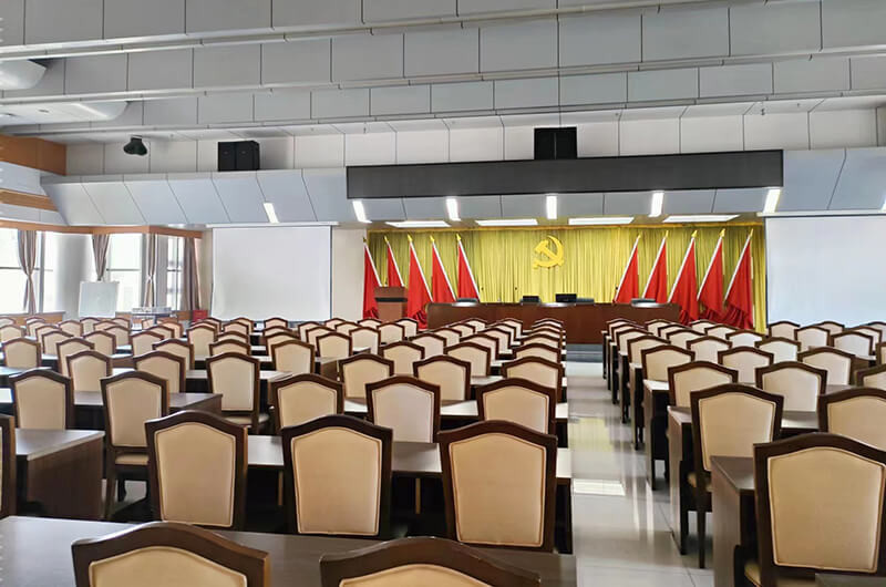 航视达科技专业音频系统方案助力深圳福田经理大厦升级报告厅
